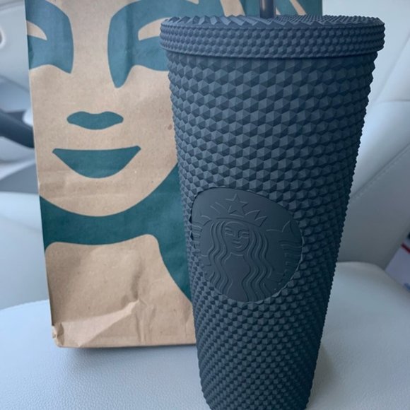 Starbucks Matte Black Studded Tumbler - Picture 2 of 4